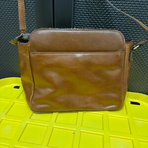 Patricia Nash Brown Leather Crossbody Bag brown